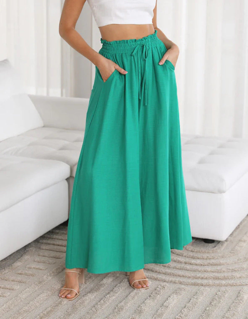 Popular casual wide-leg pants