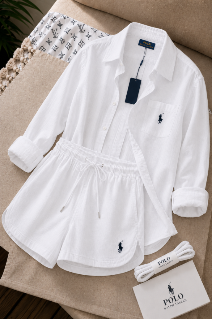 Women's Shirt & Shorts Set