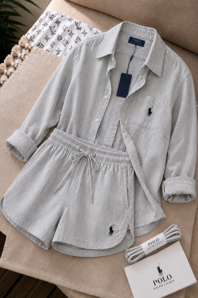 Women's Shirt & Shorts Set