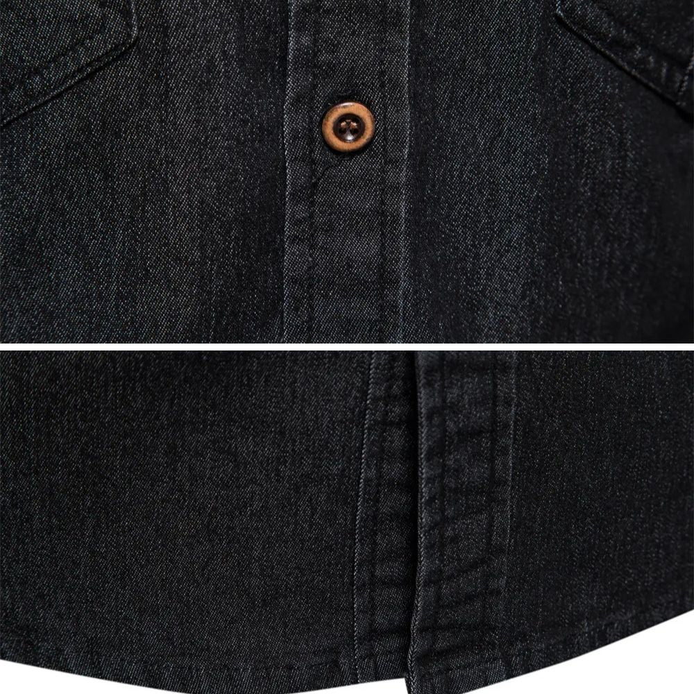 Cotton denim shirt: specially designed for men