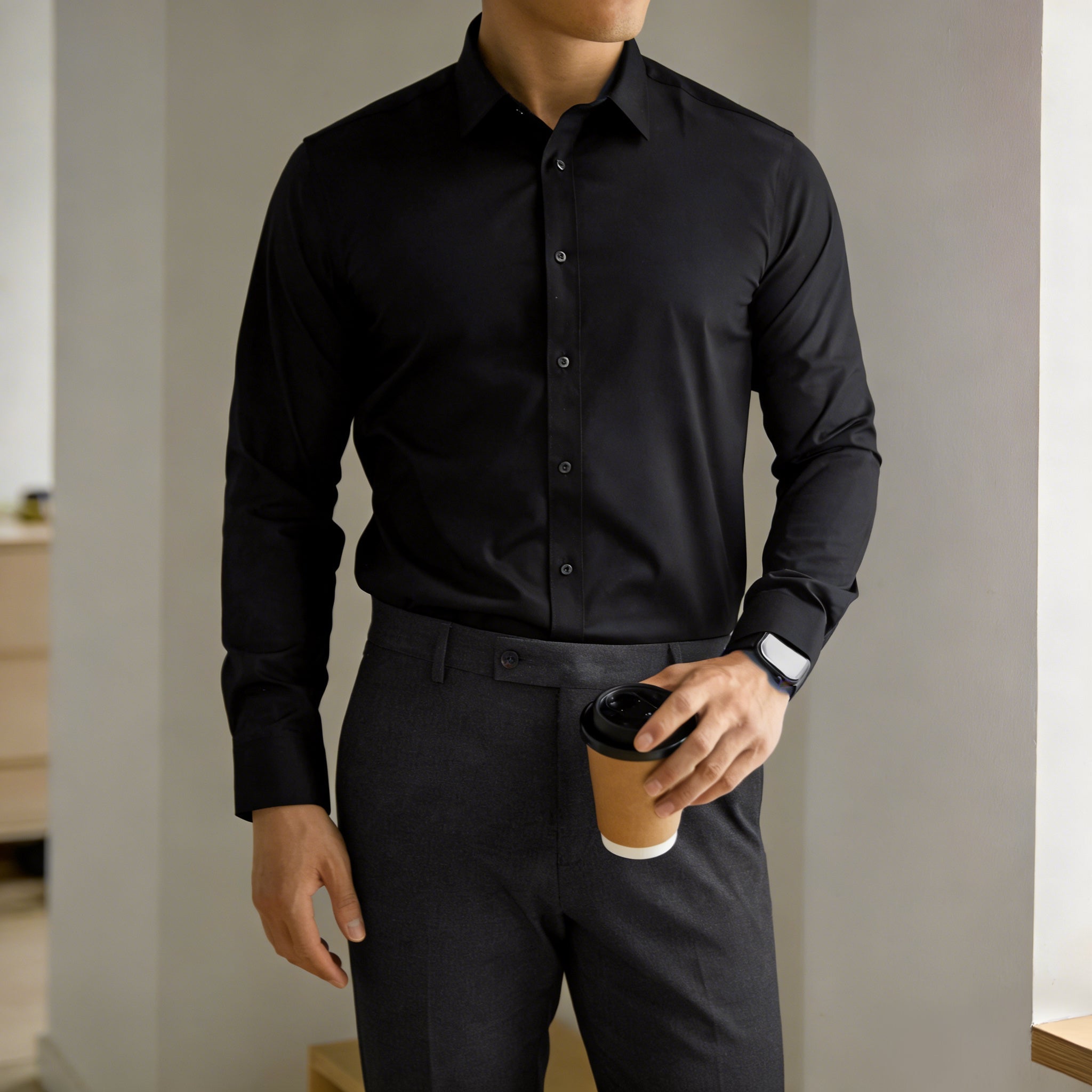 Men's stretch shirt