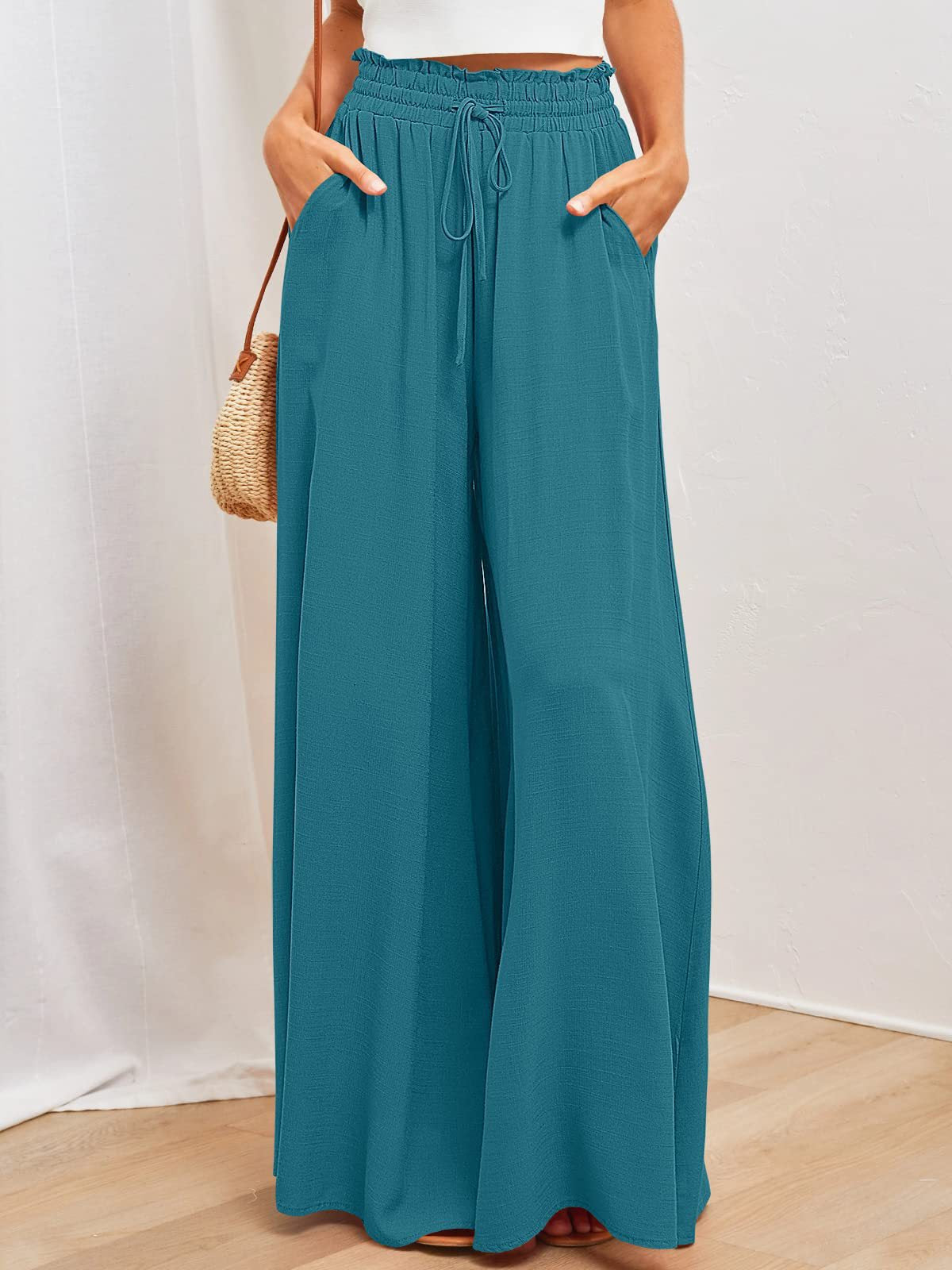 Popular casual wide-leg pants